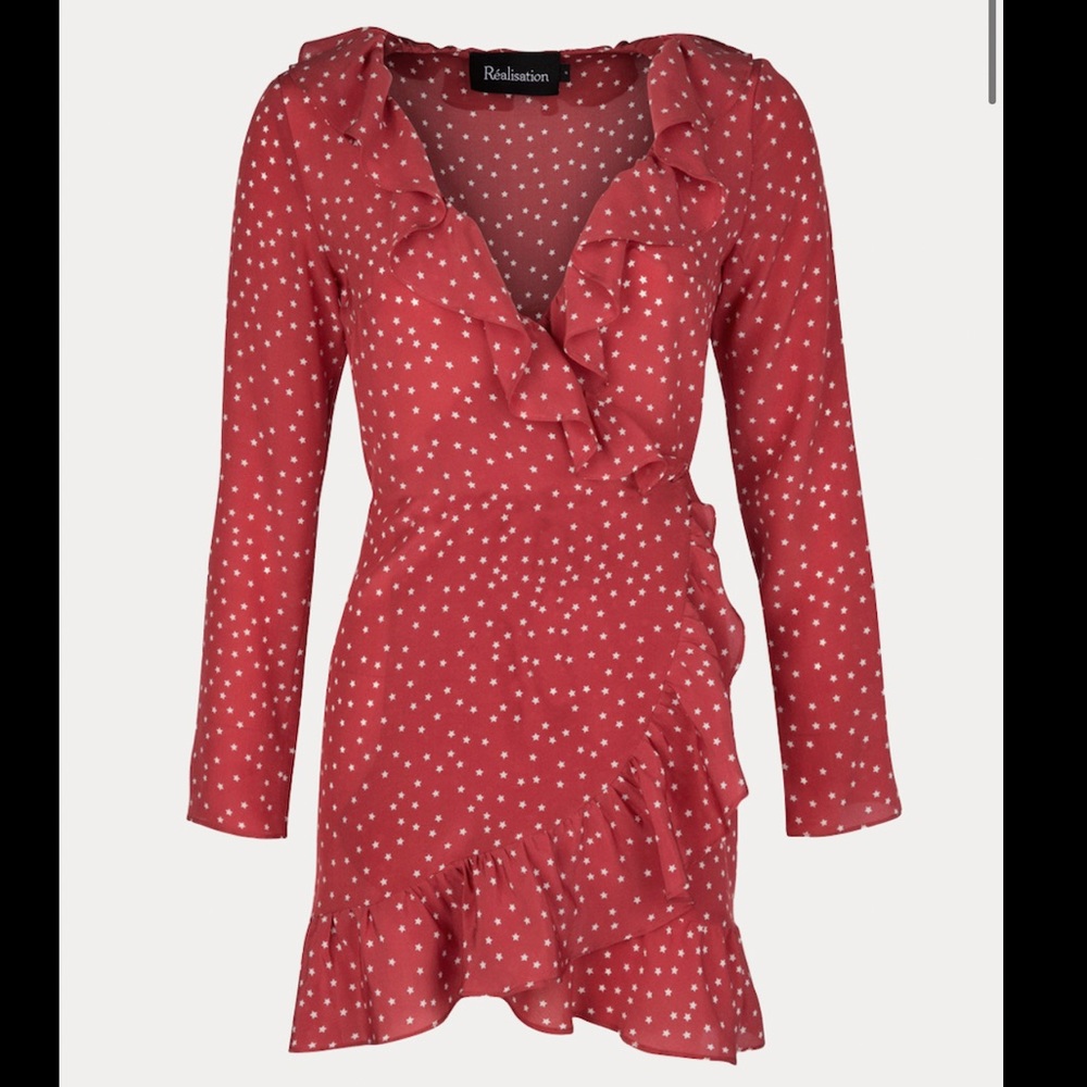 Realisation wrap dress
